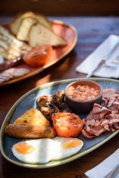 istock Served plates in the restaurant 2194582559