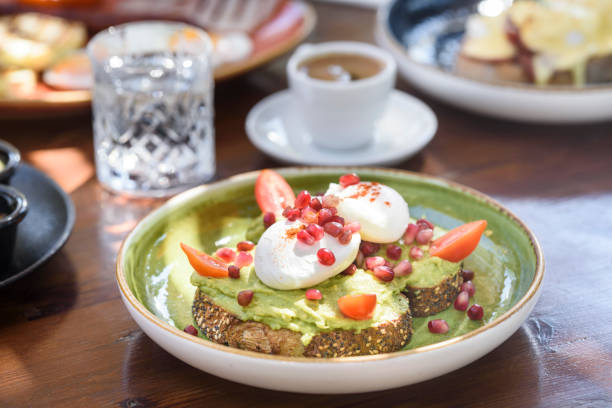 istock Brunch food restaurant set up 2194582565