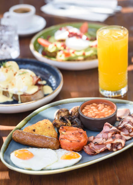 istock Brunch food restaurant set up 2194582594
