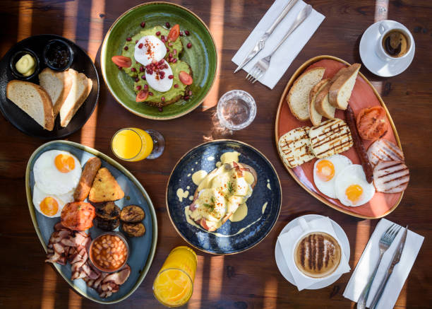 istock Bunch of the food on the table 2194582639
