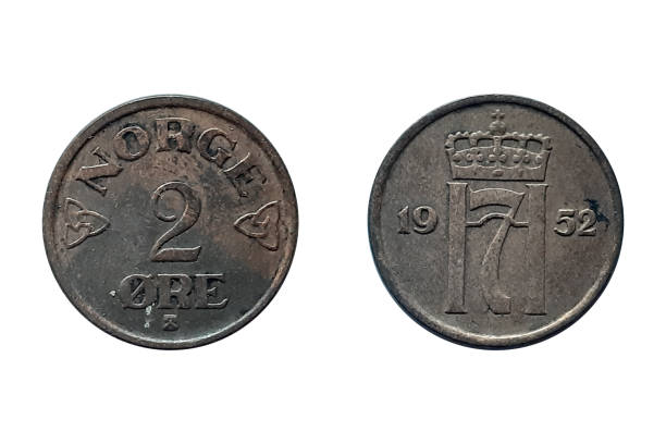 istock 2 ore 1952 Haakon VII. Norway coin 2194586442