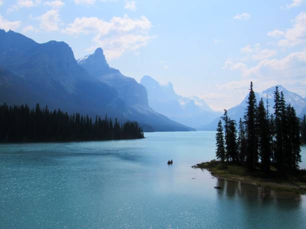 istock Spirit Island, Maligne Lake 2194588521
