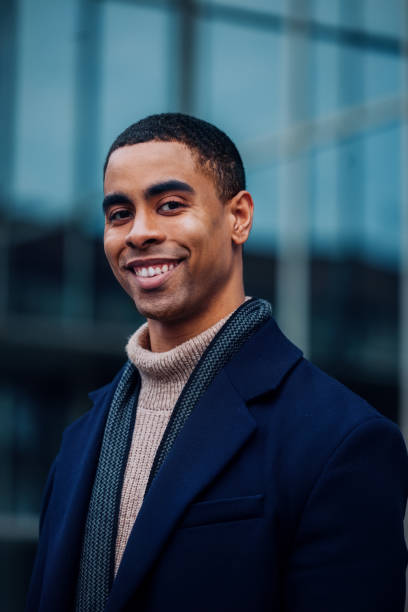 istock Confident Professional Man Smiling Outdoors in Stylish Winter Clothing 2194591281