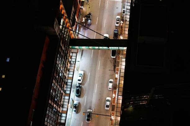 istock city street at night 2194596875