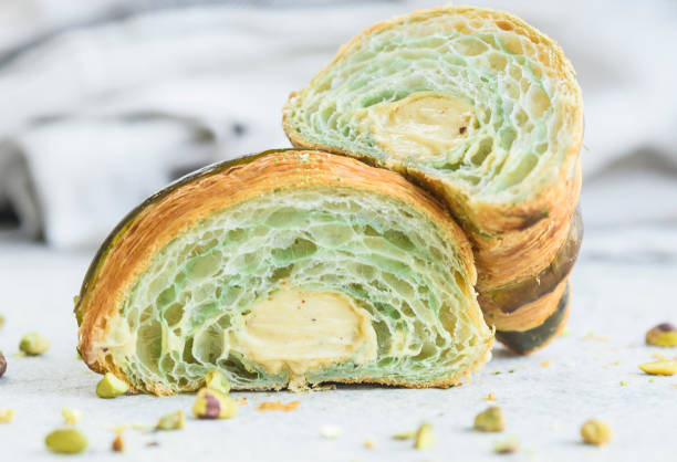 istock Freshly baked croissants 2194605569