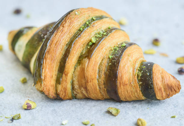 istock Freshly baked croissants 2194605570