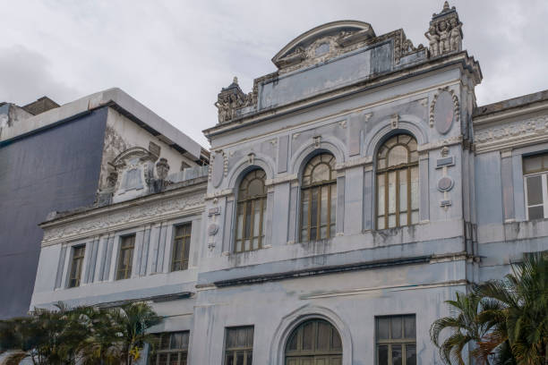 Recife, Pernambuco, Brazil: Former school transformed into a shopping mall in the Boa Vista residential district.