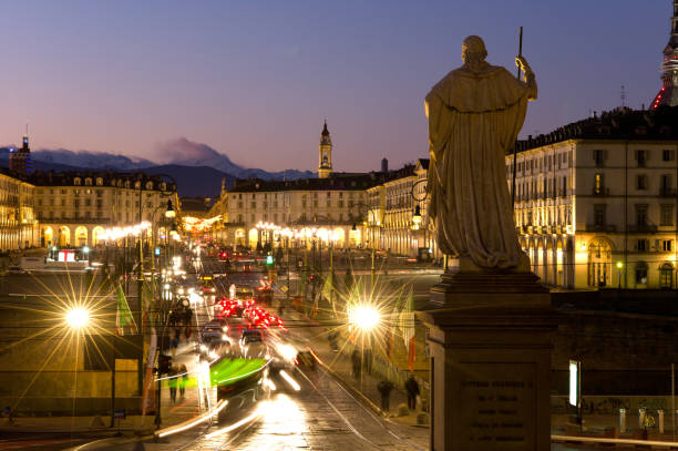 istock Winter dusk in the city. 2194608555