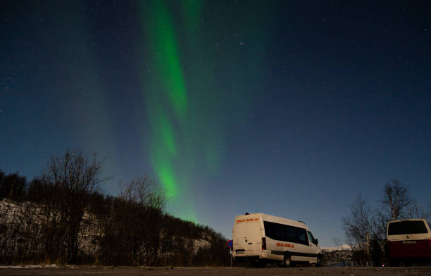 istock Aurora is a beautiful natural phenomenon. 2194631869