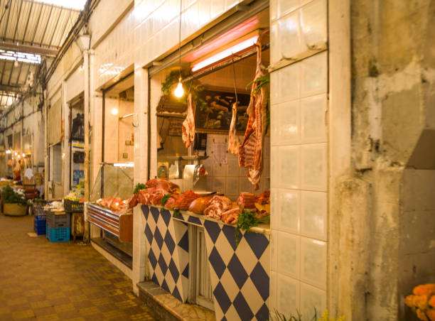 istock Meat market in Tangier Morocco 2194637287