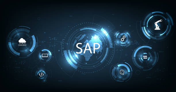 illustrazioni stock, clip art, cartoni animati e icone di tendenza di sap concept. - linfa