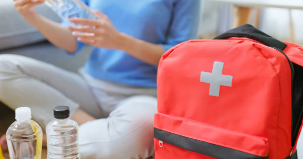 istock Asian woman Emergency Kit Prep 2194647288