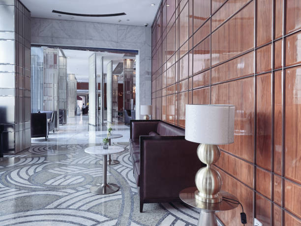 istock The sophisticated interior of a hotel lobby 2194651414