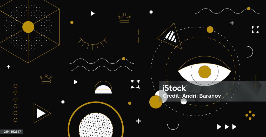 Background With Abstract Design Elements Stock Illustration - Download ...