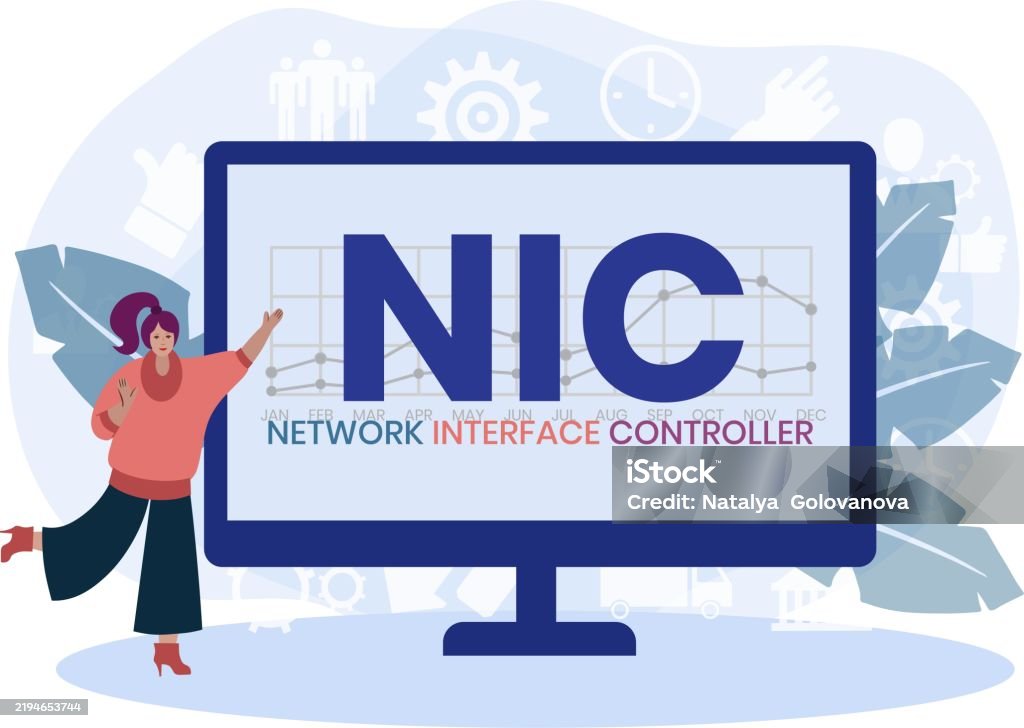 Nic Network Interface Controller Stock Illustration - Download Image ...