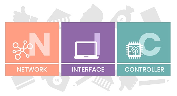 Nic Network Interface Controller Stock Illustration - Download Image ...
