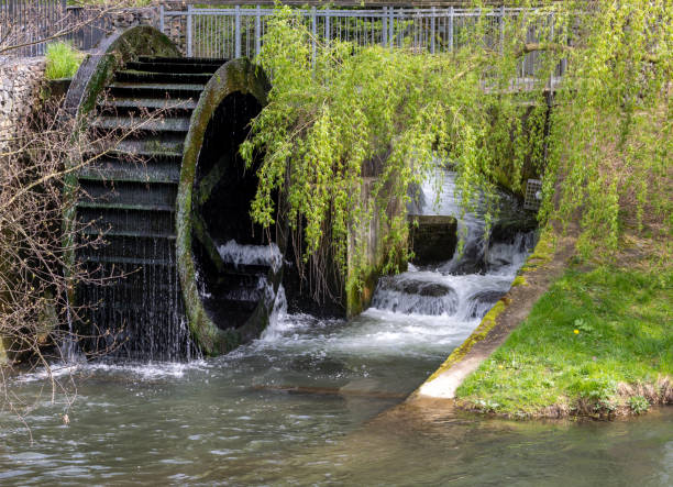 istock Water wheel in Menden Sauerland 2194657133