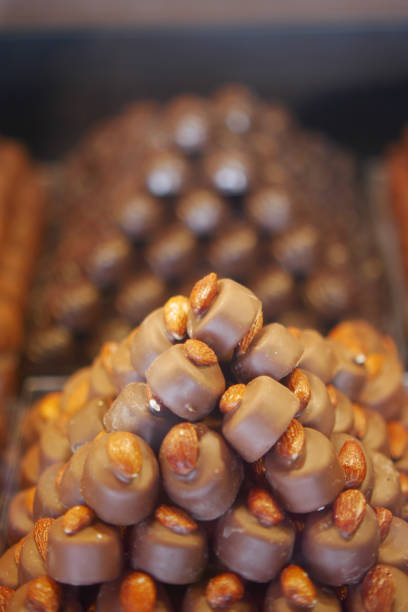 istock Indulgent and utterly Decadent Chocolate Treats are Masterfully Arranged in an Elegant Pyramid Shape 2194669564