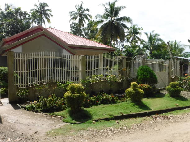 Houses of a village in El Nido island Palawan
