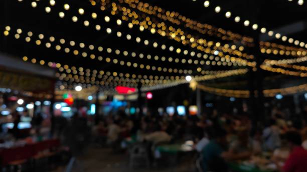 istock Bokeh lights at night market 2194670806
