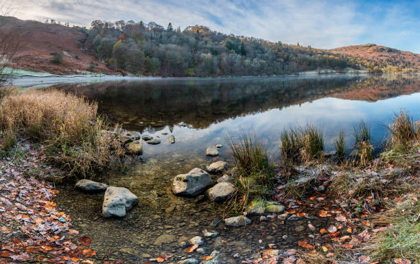 istock Lovely crisp fresh morning landscape image around Grasmere in Lake District 2194684899