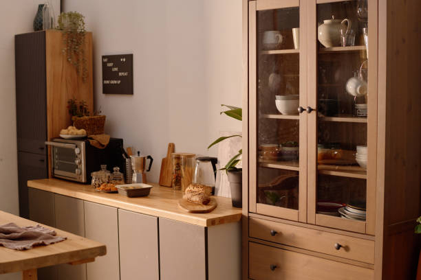 istock Wooden Furniture in Kitchen 2194689355