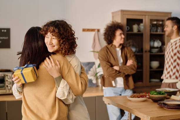 istock Woman Hugging Her Best Friend 2194689386