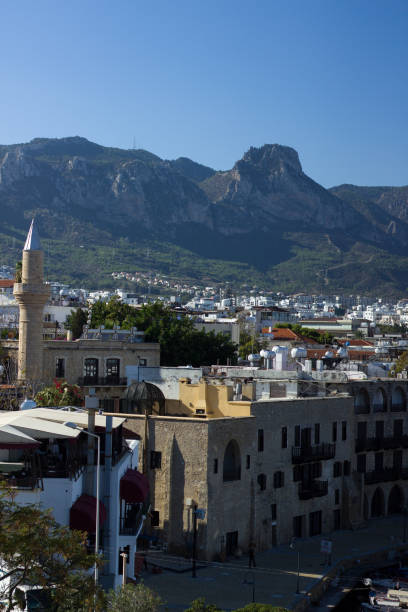 istock City with mountain view. Cyprus, Turkey 2194689617