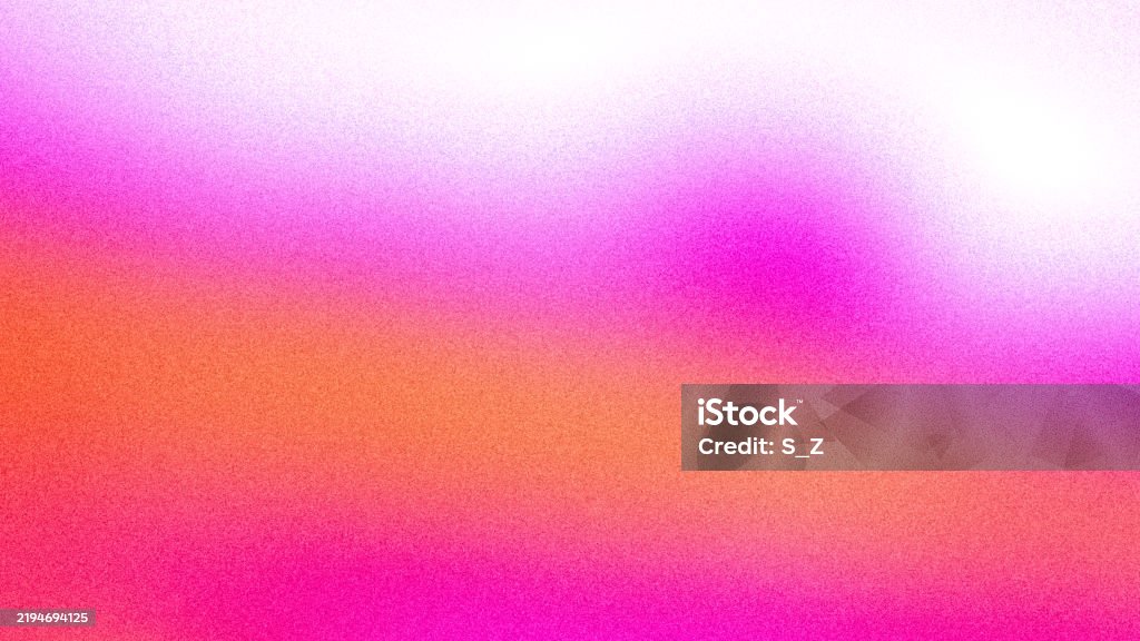 Color Sensitive Background Grainy Gradient Pink White Orange Blurry Bright Abstract Plain ...