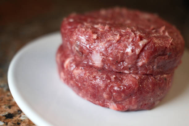 istock beef burger meat as american food 2194695443
