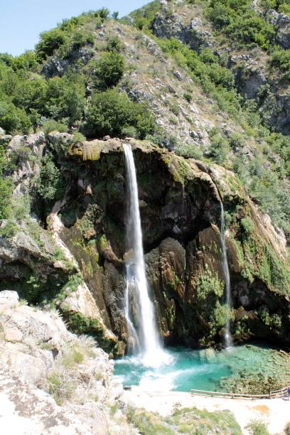 istock Krcic waterfall from above, near Knin 2194698236
