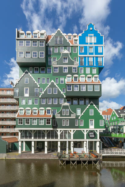 istock Colorful Inntel hotel in Zaandam 2194712063