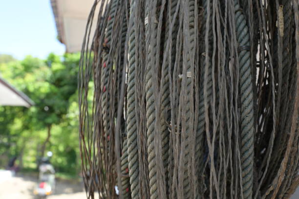 Close Up of a roll of rope