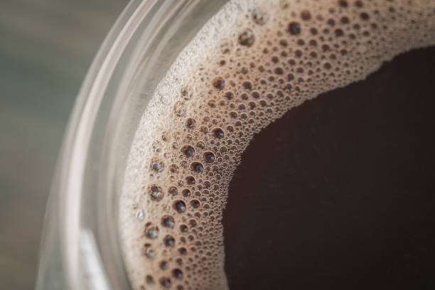 istock Macro Shot of Coffee Foam and Bubbles 2194716675