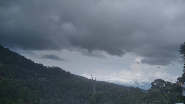 istock view of the cloudy sky from the top 2194718241