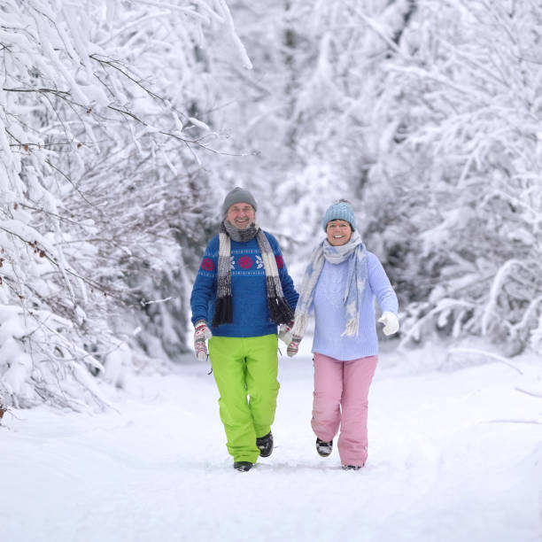 istock walking hand in hand through the snowy winter landscape 2194718694