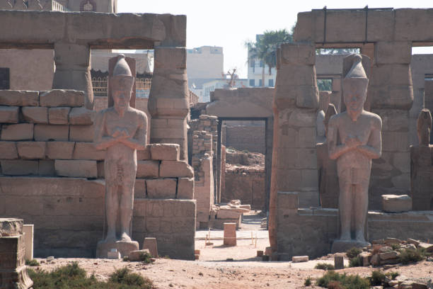 istock Exploring the Karnak Temple archaeological site. 2194718770