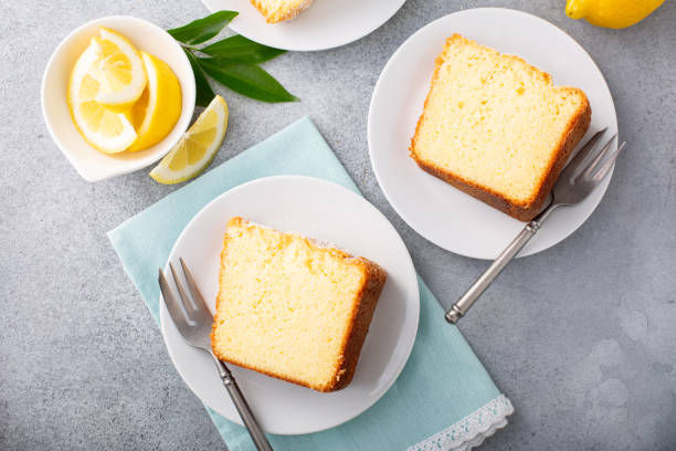 istock Lemon pound cake baked in a bundt pan topped with powdered sugar 2194719661
