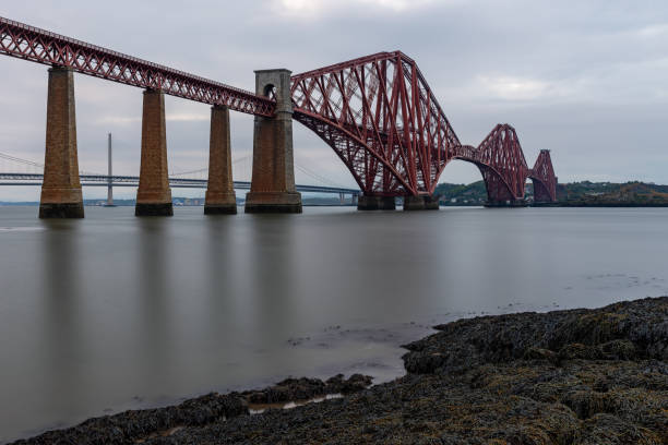istock Firth of Fourth bridges (Forth bridges and Queensferry crossing bridge), Scotland 2194723916