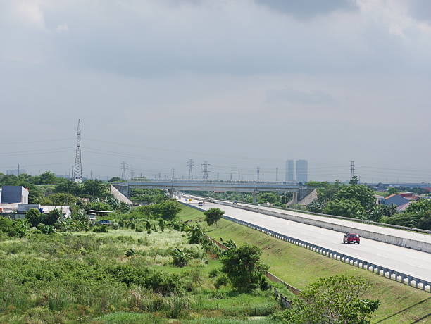 istock A quiet expressway while citizens head home for Lebaran. 2194724859