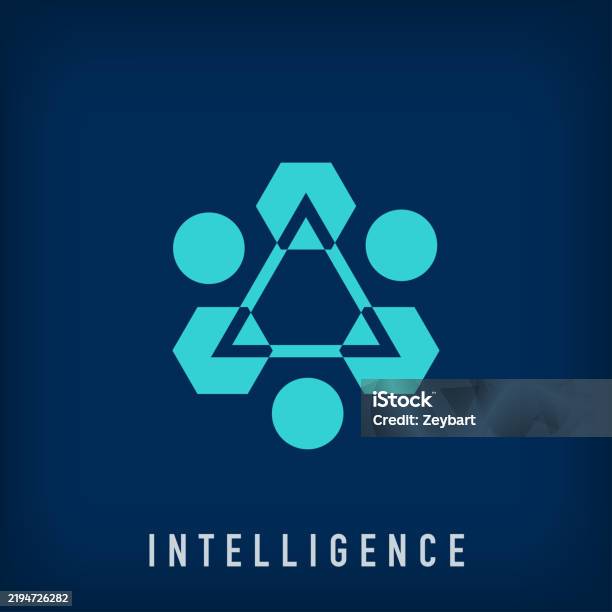 Ai Programming Triangle Pattern Simple Artificial Intelligence Triangle Design Stock Illustration ...