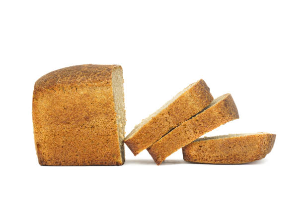 istock Black bread in the form of a brick 2194726706