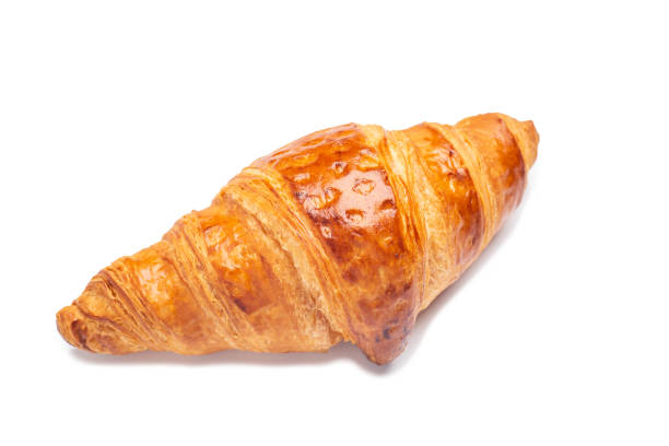 istock Delicious fresh croissant isolated on white background 2194727033