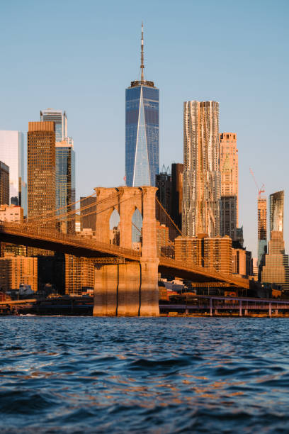 istock Brooklyn Bridge at Sunrise with Downtown Manhattan Skyline 2194727121