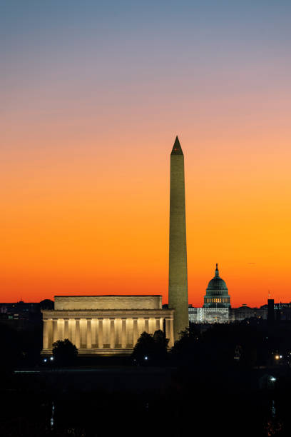 Washington DC - Washington Monument Horizontal  - 1977. Scanned from Kodachrome 25 slide.