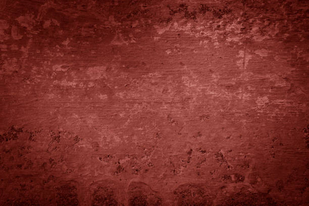 istock Red texture of a concrete wall with natural relief 2194730202