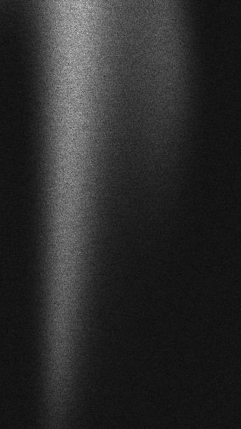 istock Abstract curved gradient with grainy texture in monochrome black and white 2194730441
