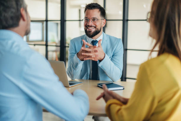 istock Hr manager having job interview at office 2194737038