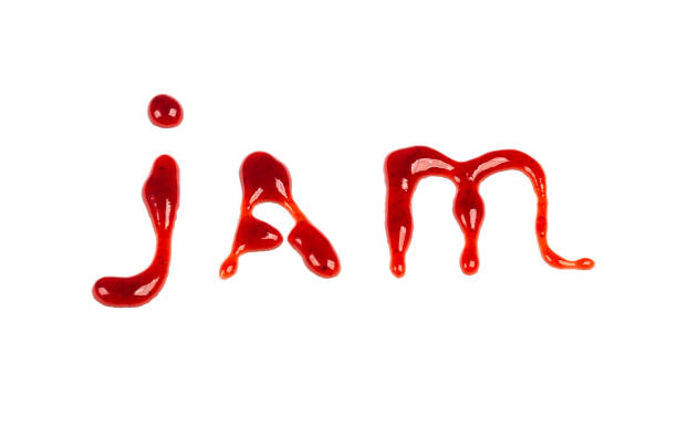 istock drops of jam isolated on white background 2194737067