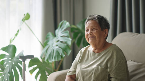 istock Elderly watch television. 2194740724